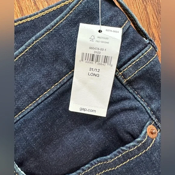 GAP true skinny mid rise jean - 31 (12), long - Picture 3 of 4